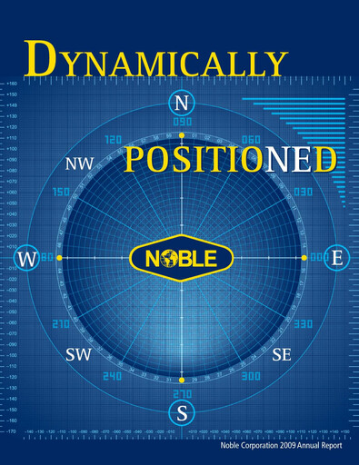Thumbnail Noble Corporation
 Annual Report 2009