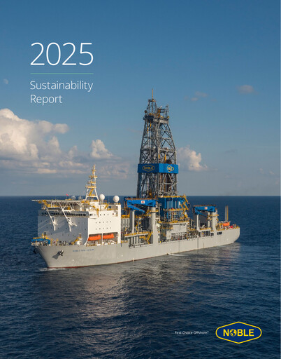 Thumbnail Noble Corporation
 Sustainability Report 2025