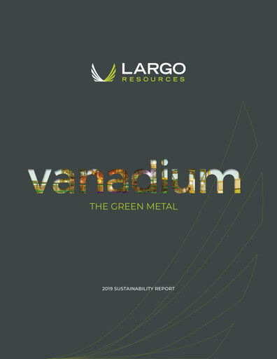 Thumbnail Largo Sustainability Report 2019
