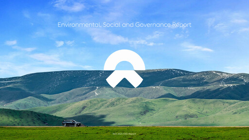 Thumbnail NIO ESG Report 2021
