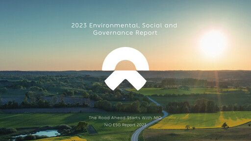 Thumbnail NIO ESG Report 2023