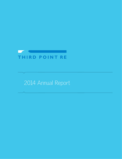 Thumbnail SiriusPoint  Annual Report 2014