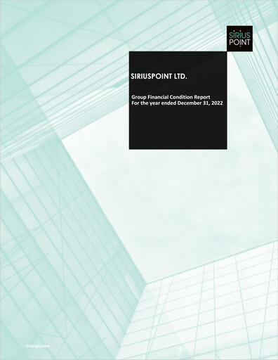 Thumbnail SiriusPoint  Financial Report 2022