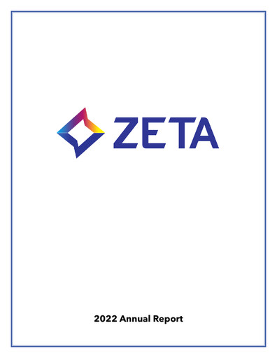 Miniature Zeta Global Rapport annuel 2022