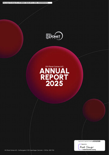 Thumbnail 5th Planet Games Annual Report 2025