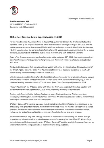 Thumbnail 5th Planet Games Half-year Report 2019-h1