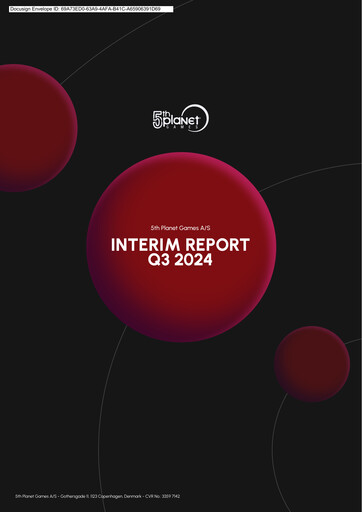 Thumbnail 5th Planet Games Quarterly Report 2024-q3