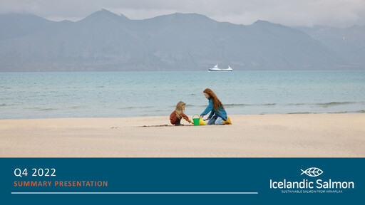 Thumbnail Arnarlax (Icelandic Salmon) Quarterly Report 2022-q4