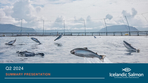 Thumbnail Arnarlax (Icelandic Salmon) Quarterly Report 2024-q2