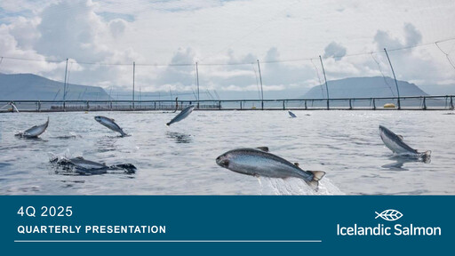 Thumbnail Arnarlax (Icelandic Salmon) Quarterly Report 2025-q4