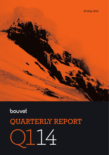 Thumbnail Bouvet Quarterly Report 2014-q1