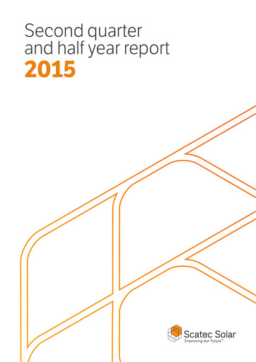 Thumbnail Scatec ASA Quarterly Report 2015-q2