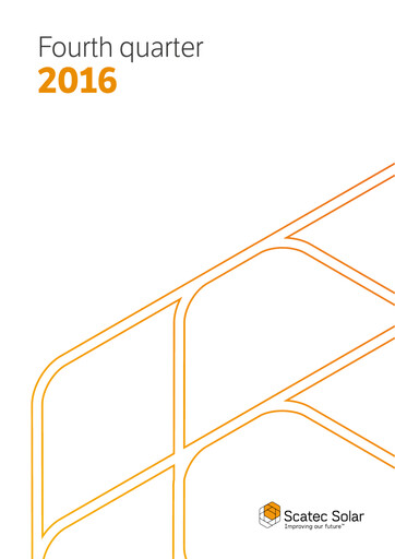 Thumbnail Scatec ASA Quarterly Report 2016-q4