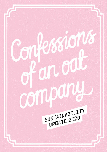 Miniature Oatly Rapport de durabilité 2020