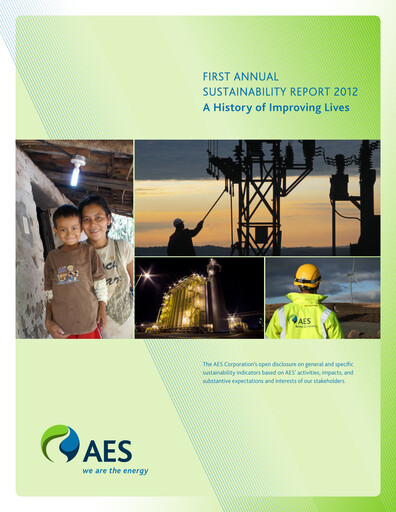 Thumbnail AES Sustainability Report 2012