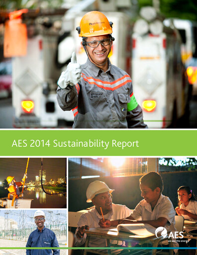 Thumbnail AES Sustainability Report 2014