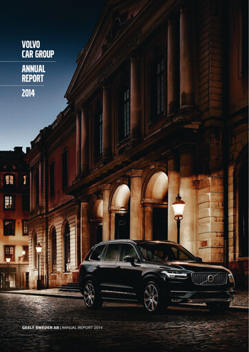 Thumbnail Volvo Car Annual Report 2014