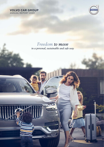 Thumbnail Volvo Car Annual Report 2020