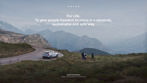 Thumbnail Volvo Car Annual Report 2023