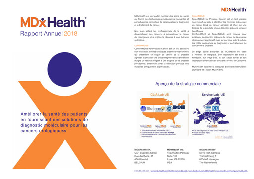 Thumbnail MDxHealth Annual Report 2018