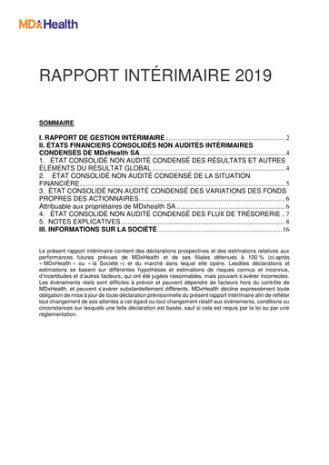 Thumbnail MDxHealth Half-year Report 2019-h1