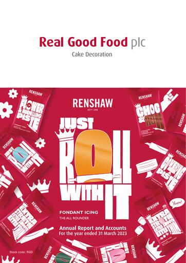 Thumbnail Real Good Food plc Annual Report 2022-2023