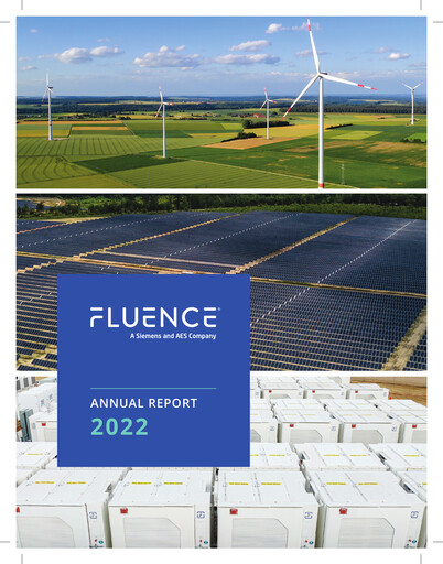 Vorschaubild Fluence Energy Jahresbericht 2022