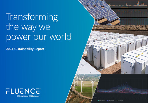 Vorschaubild Fluence Energy Nachhaltigkeitsbericht 2023