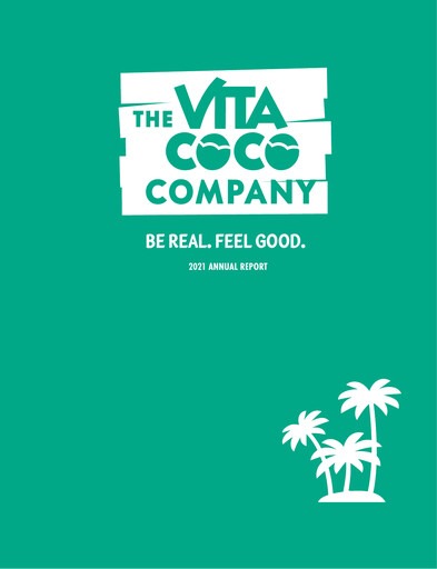 Vorschaubild The Vita Coco Company Jahresbericht 2021