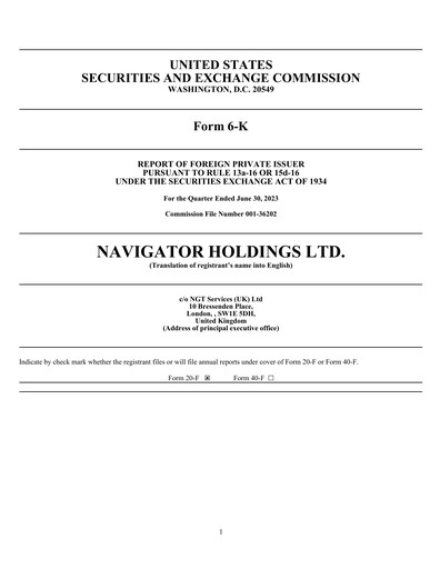 Thumbnail Navigator Holdings Quarterly Report 2023-q2