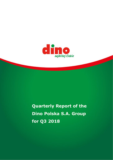 Thumbnail Dino Polska Quarterly Report 2018-q3