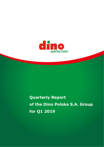Thumbnail Dino Polska Quarterly Report 2019-q1