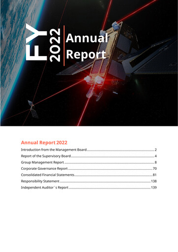 Thumbnail Mynaric Annual Report 2022