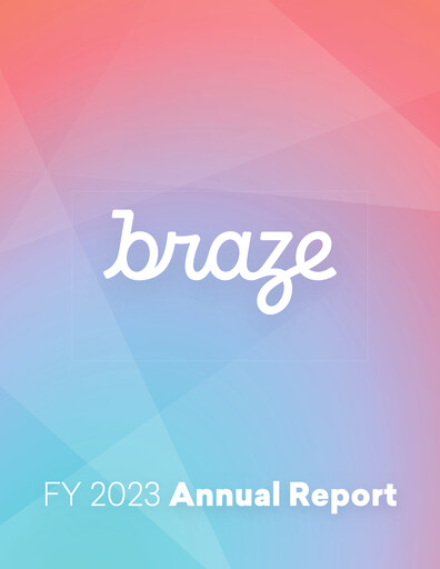 Miniature Braze Rapport annuel 2023