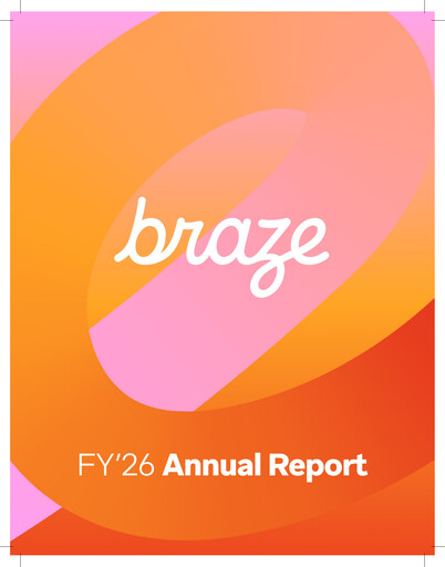 Miniature Braze Rapport annuel 2026