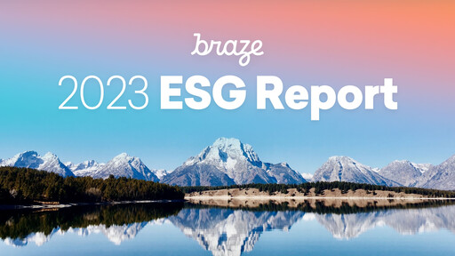 Miniature Braze Rapport ESG 2023