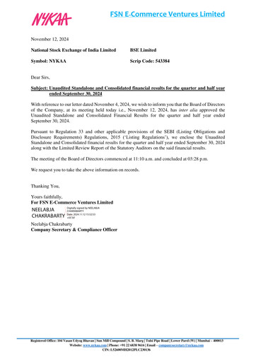 Thumbnail Nykaa Quarterly Report 2024-q2