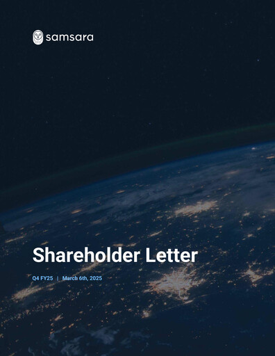 Thumbnail Samsara Quarterly Report 2025-q4