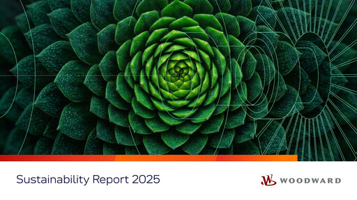 Thumbnail Woodward Sustainability Report 2025