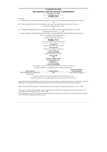 Thumbnail Wallbox Annual Report 2025