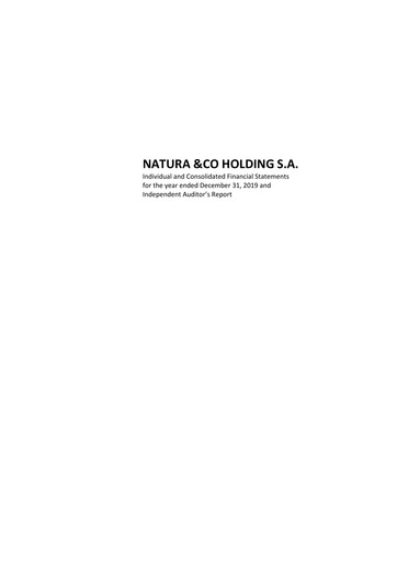 Thumbnail Natura&Co Financial Statement 2019