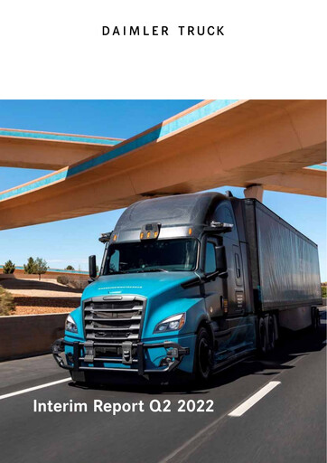 Thumbnail Daimler Truck Half-year Report 2022-h1