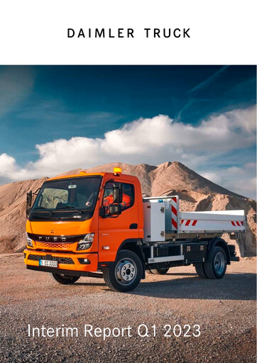 Thumbnail Daimler Truck Quarterly Report 2023-q1