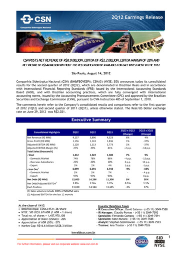 Thumbnail Companhia Siderúrgica Nacional
 Quarterly Report 2012-q2