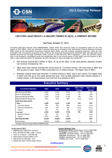 Thumbnail Companhia Siderúrgica Nacional
 Quarterly Report 2012-q3