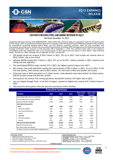 Thumbnail Companhia Siderúrgica Nacional
 Quarterly Report 2013-q3