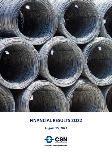 Thumbnail Companhia Siderúrgica Nacional
 Quarterly Report 2022-q2