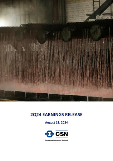 Thumbnail Companhia Siderúrgica Nacional
 Quarterly Report 2024-q2