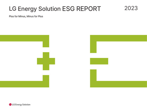 Thumbnail LG Energy Solution ESG Report 2023