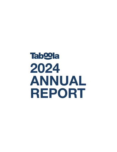 Miniature Taboola.com Rapport annuel 2024